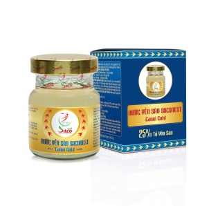 Nước Yến Sào Cao Cấp Saconest Canxi Gold 25% Yến Sào - Hộp 1 lọ , Lọ 70ml