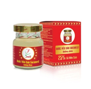 Nước Yến Sào Cao Cấp Saconest Đường Phèn 25% Yến Sào, Hộp 1 lọ - 70ml/lọ