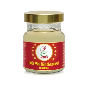 Nước Yến Sào Cao Cấp Saconest Có đường - 15% Yến - Hộp 6 lọ - 70ml/lọ