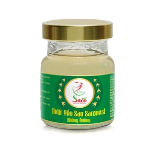 Nước Yến Sào Cao Cấp Saconest Không Đường 15% Yến Sào, Hộp 1 lọ, Lọ 70ml -