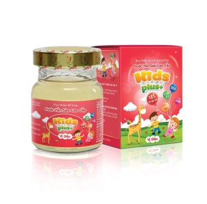 Nước Yến Sào Cao Cấp Saconest Kid's Plus 18% Yến Sào  lọ 70ml - Vị Dâu