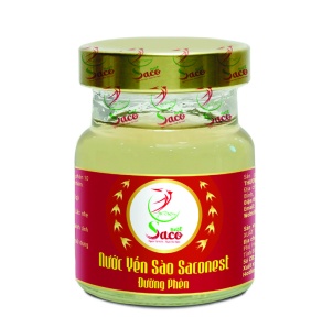 Nước Yến Sào Cao Cấp Saconest  Đường Phèn 25% Yến Sào, Hộp 6 lọ - 70ml/lọ